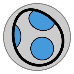 File:MK8-emblema-kart-Yoshi-azzurro.png