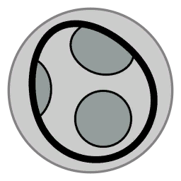 File:MK8-emblema-kart-Yoshi-bianco.png