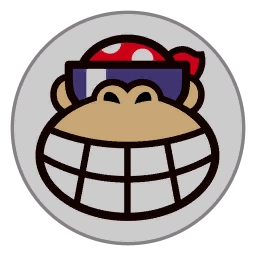 File:MK8DX-emblema-Funky-Kong.png