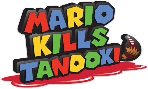 File:Mario Kills Tanooki logo.png