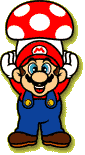 File:SML2 Mario Holding Mushroom.png