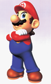 Mario Hands Crossed Artwork - Super Mario 64.png