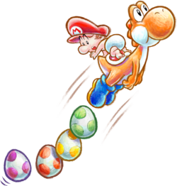 YNI-Yoshi-arancione-Baby-Mario.png