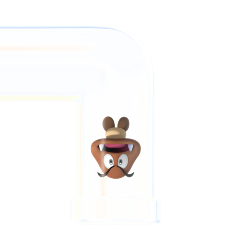 File:SMM2-Goomba in un tubo trasparente.png