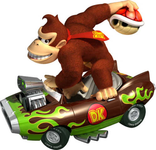 File:MKWii-Donkey-Kong-con-guscio-rosso.png