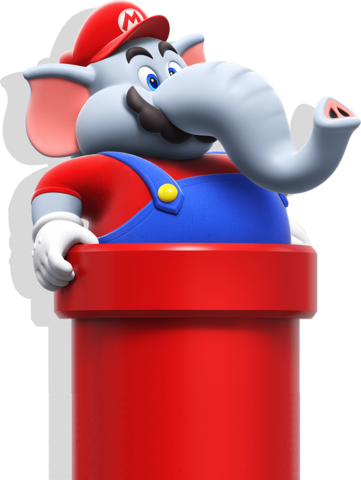 File:SMBW-Mario-elefante-nel-tubo-con-ombra-illustrazione.png
