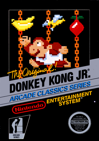 File:Donkey Kong Jr. NES Cover.png
