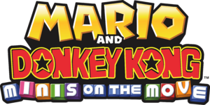 Mario and Donkey Kong Minis on the Move European Logo.png