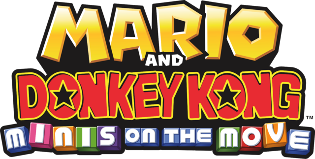 File:Mario and Donkey Kong Minis on the Move European Logo.png