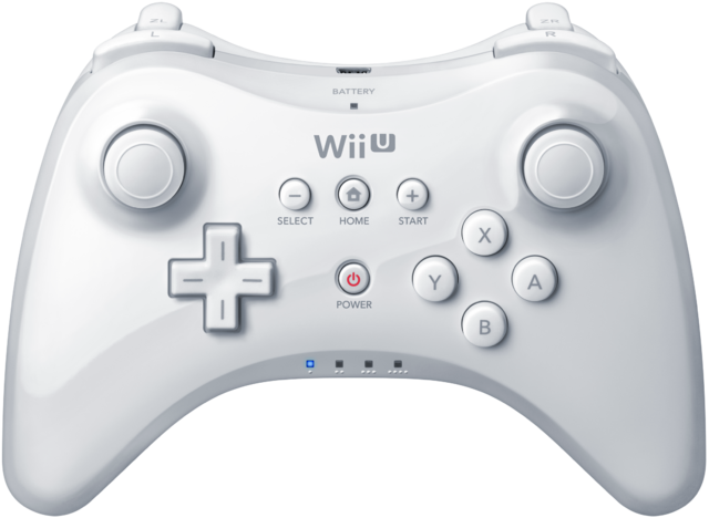 File:Wii U Pro Controller White.png