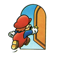 SMB2 Mario Opening Door Artwork.png