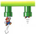 SMW Mario going up a pipe.jpg