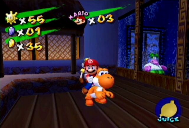 File:Super Mario Sunshine Yoshi arancione.jpg
