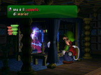 Luigi incontra Madame Claravista.