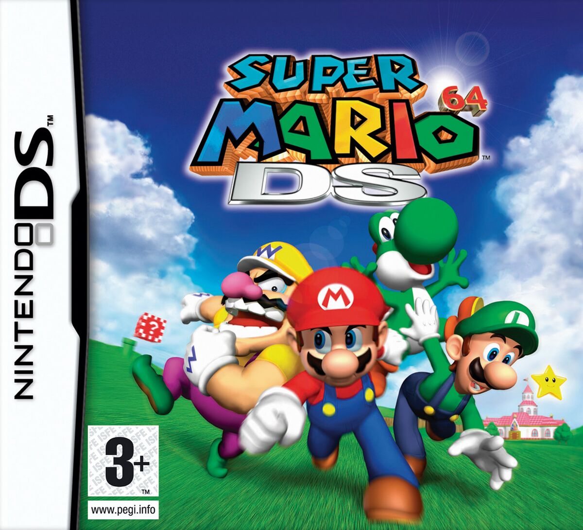 Mario nintendo ds. Super Mario 64 DS Versions. Super Mario 64 обложка.