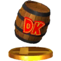 Barile DK Trofeo - Super Smash Bros for Nintendo 3DS.png