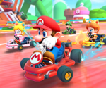 Mario Kart Tour on X: The Ocean Tour is wrapping up in #MarioKartTour.  Next up is the Sundae Tour featuring the course Sky-High Sundae! Towering  ice-cream cones and parfaits await!  /