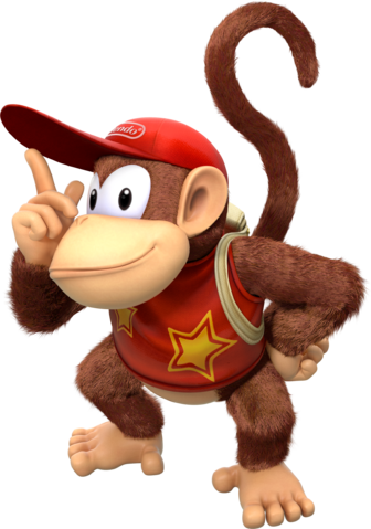 File:Diddy Kong Artwork - Donkey Kong Country Tropical Freeze.png