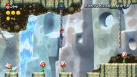 Le Piante Piranha acquatiche rispettivamente da New Super Mario Bros. U (a sinistra) e New Super Luigi U (a destra).