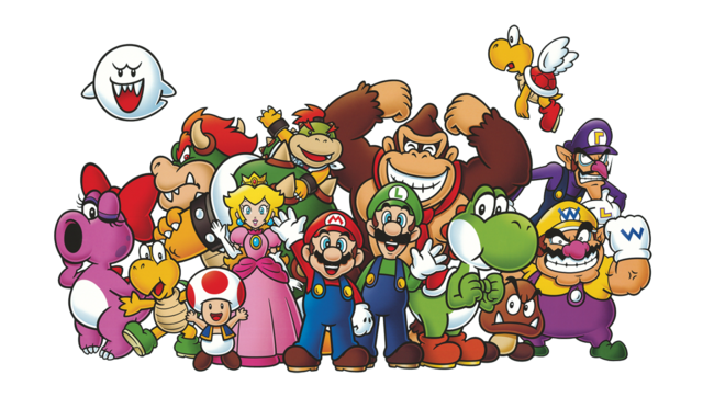 File:Personaggi Mario foto di gruppo.png
