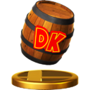 Barile DK Trofeo - Super Smash Bros for Wii U.png